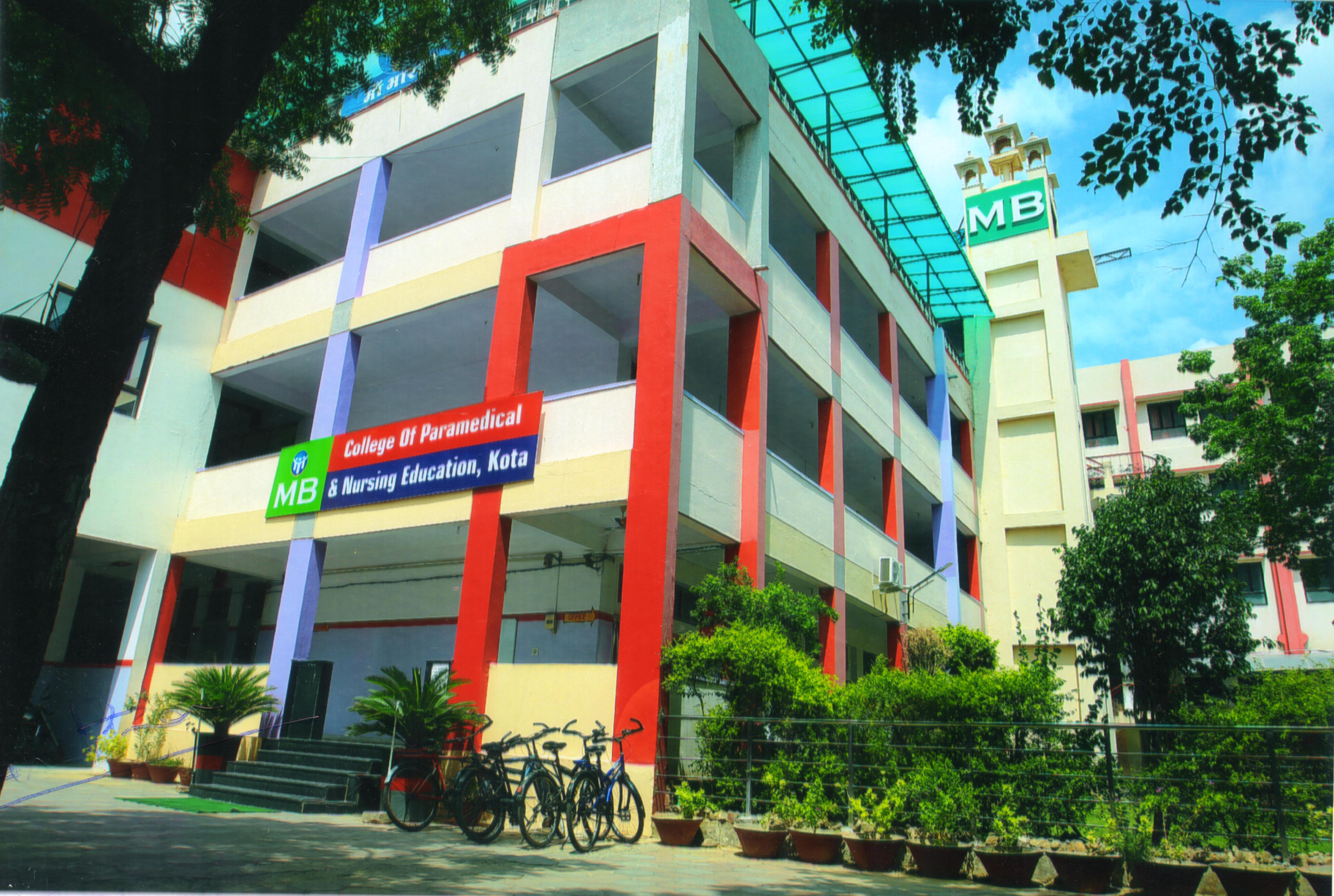 MB Nursing College Campus & Labs